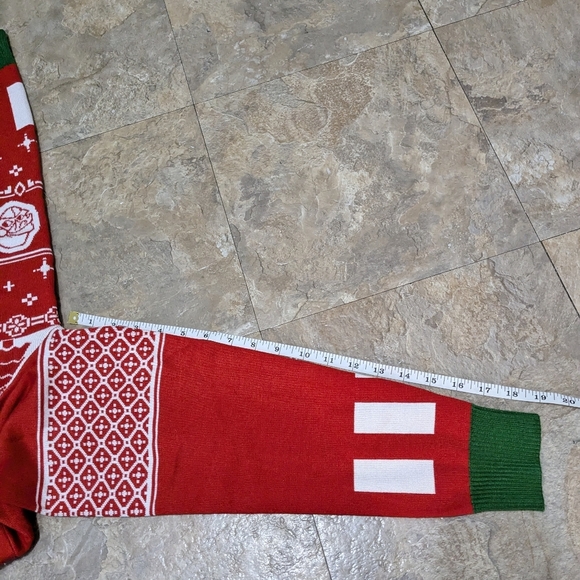 Revolt Sweaters‎ Small Ranboo Limited Edition Red Holiday Christmas Sweater - Picture 11 of 12